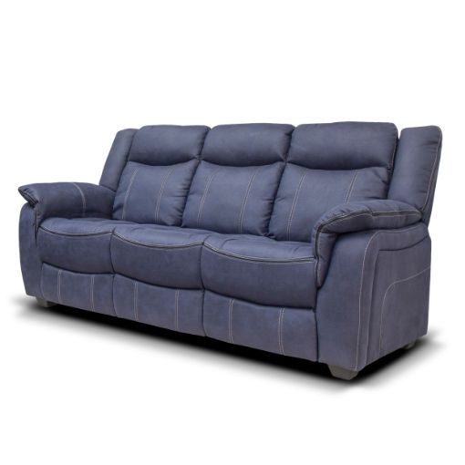 Brooklyn Fabric Sofa - Denim