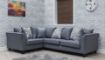 Cassia Fabric Sofa - Steel 2