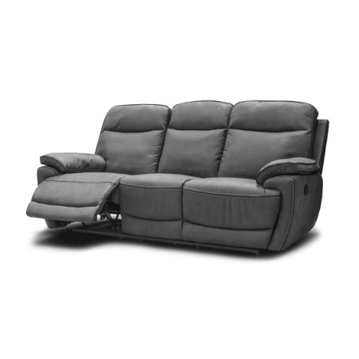 Lotus Fabric Sofa - Charcoal