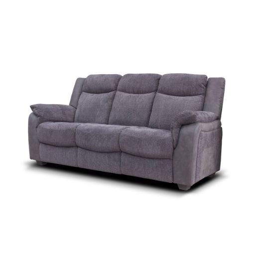 Madison Fabric Sofa - Grey / Charcoal