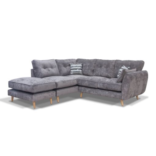 Marlo Fabric Sofa - Grey