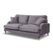 Rupert Fabric Sofa - Steel