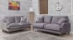 Rupert Fabric Sofa - Steel 1