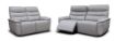 Cadiz Light |Grey Leather Sofa 1