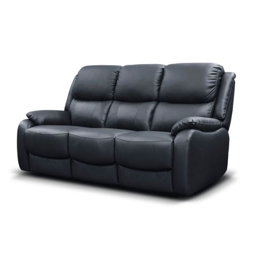Parker Fabric Sofa - Black
