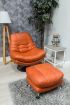 Axis Swivel Chair - Pumpkin 3