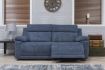 Ancona Fabric Sofa - Azure Blue 6