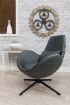 Swirl Swivel Chair - Green 3