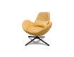 Swirl Swivel Chair - Ochre