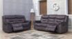 Silvano Grey Fabric Sofa 2