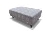 Poppy Swivel Chair Footstool & Cushions - Grey 7