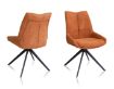 Arco Fixed Dining Chair - Pumpkin 1