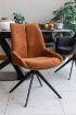Arco Fixed Dining Chair - Pumpkin 2