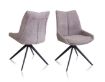 Arco Fixed Dining Chair - Taupe 