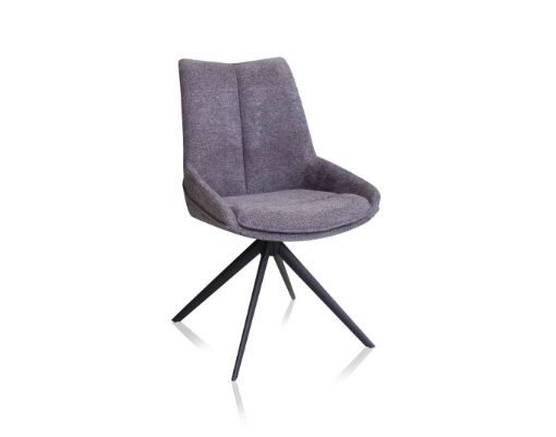 Arco Fixed Dining Chair - Grey