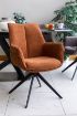 Arco Swivel Arm Chair - Pumpkin 2