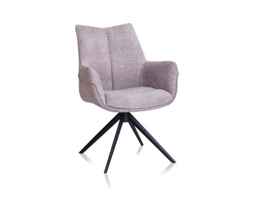 Arco Swivel Arm Chair - Taupe