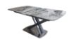 Mirage Extending Dining Table - Dark Grey 2