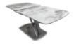 Mirage Extending Dining Table - Light Grey 2
