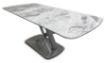 Mirage Extending Dining Table - Light Grey 3