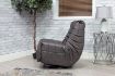 Capri Swivel Rocker Recliner - Dark Grey 5