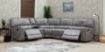 Otto Grey Fabric Corner Sofa 2