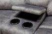 Otto Grey Fabric Corner Sofa 3