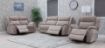 Lorenza Champagne Fabric 2.5RR + 2RR + 1R Fabric sofa 
