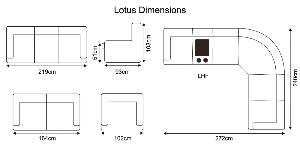 Lotus Dimensions