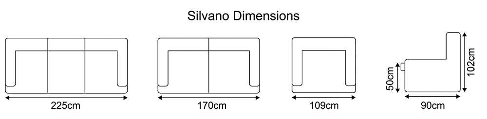 Silvano Dimensions
